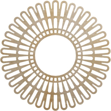 Ekena Millwork Cornelius Wood Fretwork Pierced Ceiling Medallion, Hickory, 24"OD x 8 7/8"ID x 3/8"T CMWP24X0375CRHI